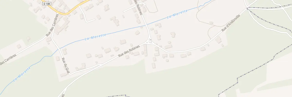 Plan du 217 Rue des Robines à Guillerval
