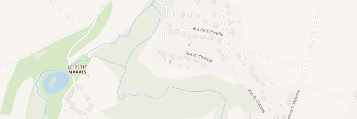 Plan du 21 Rue de Chartres à Autruy-sur-Juine