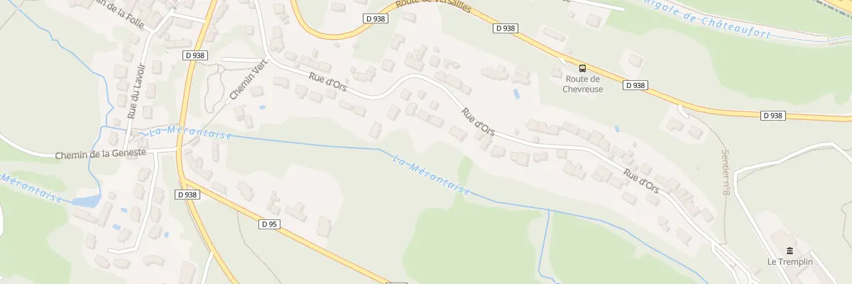 Plan du 34 Rue d’Ors à Châteaufort