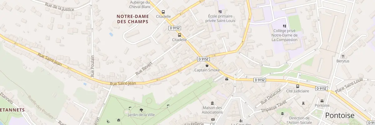 Plan du 4 Rue Saint Jean à Pontoise