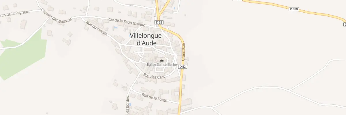 Plan du 86 Le Village à Villelongue-d’Aude