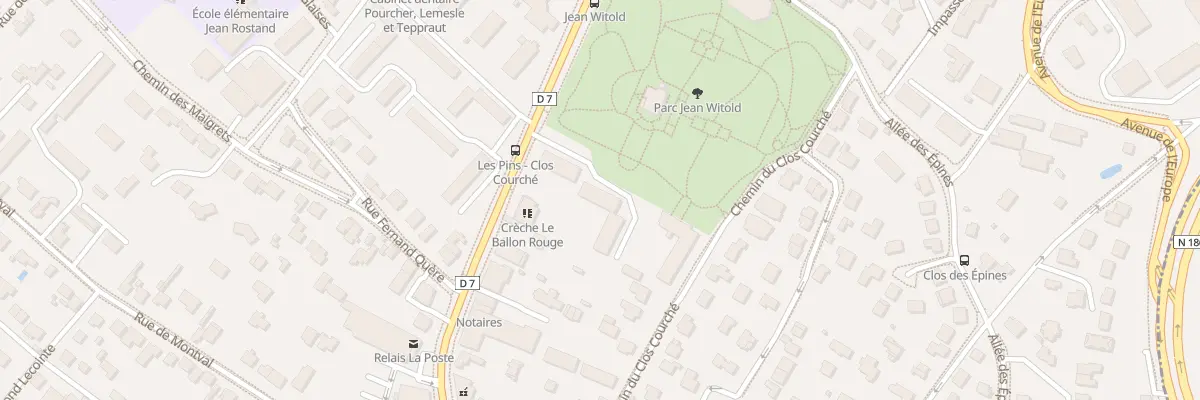 Plan du 26 Av de Saint-germain à Marly-le-Roi