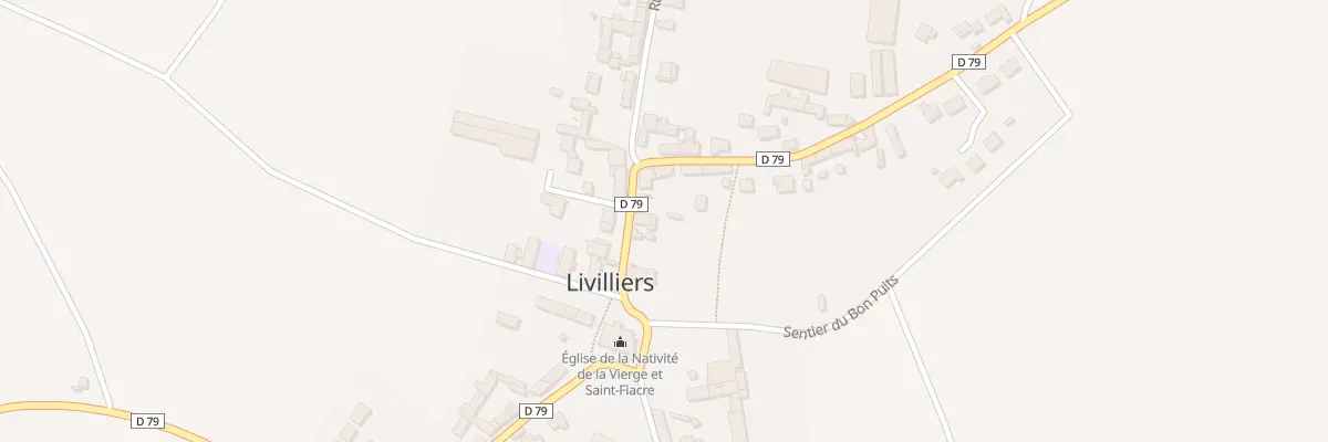 Plan du 5 Rue de la Chaise à Livilliers