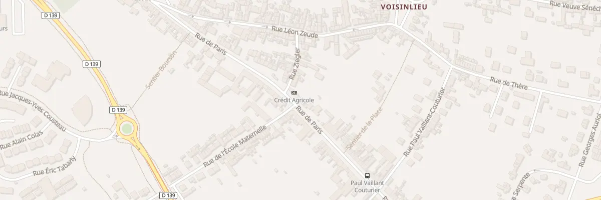Plan du 115B Rue de Paris à Beauvais