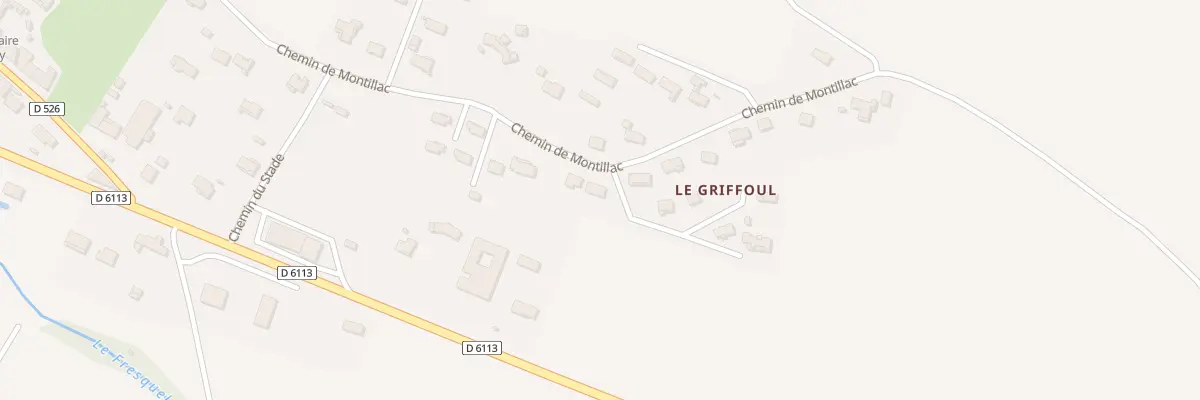 Plan du 1 Rue des Pyrénées à Villepinte