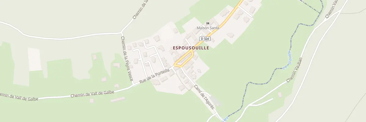 Plan du 1 Rue des Pierres Ecrites à Fontrabiouse