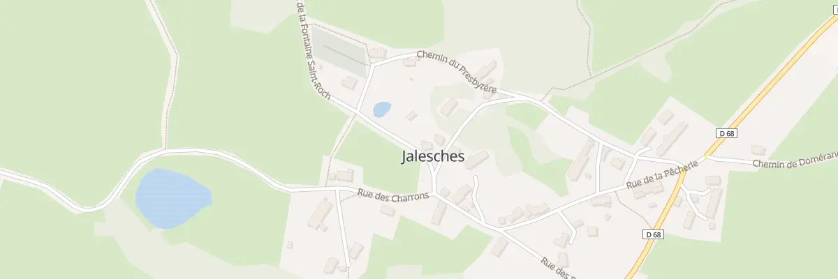 Plan du 5072 Le Bourg à Jalesches