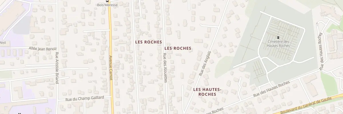 Plan du 34 Rue des Alouettes à Conflans-Sainte-Honorine