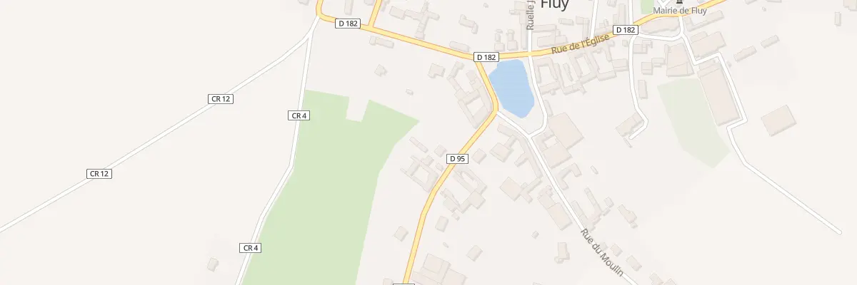 Plan du 3 Rue de Quevauvillers à Fluy