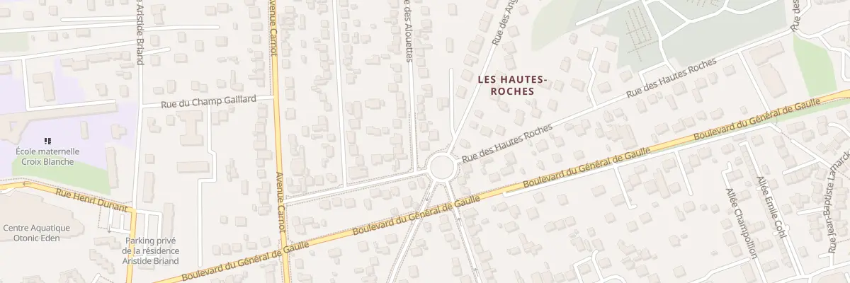 Plan du 4 Rue des Alouettes à Conflans-Sainte-Honorine