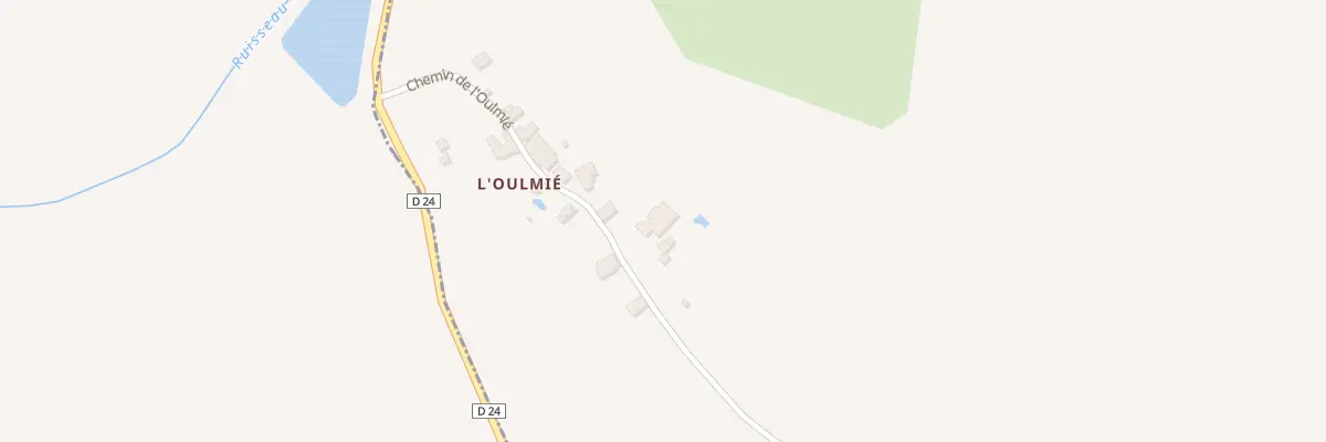 Plan du 237 Che de L’Oulmié à Lombers