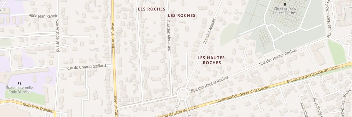 Plan du 16 Rue des Alouettes à Conflans-Sainte-Honorine