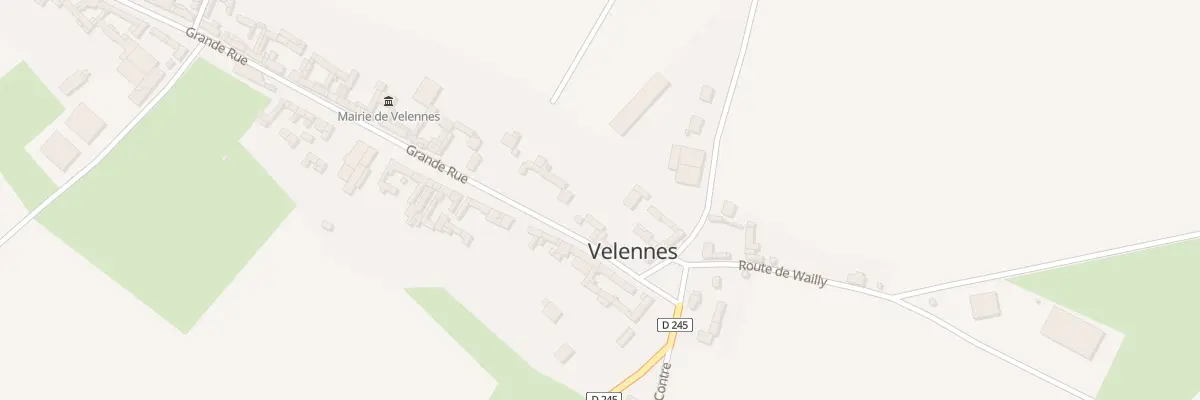 Plan du 3 Gr Grande Rue à Velennes