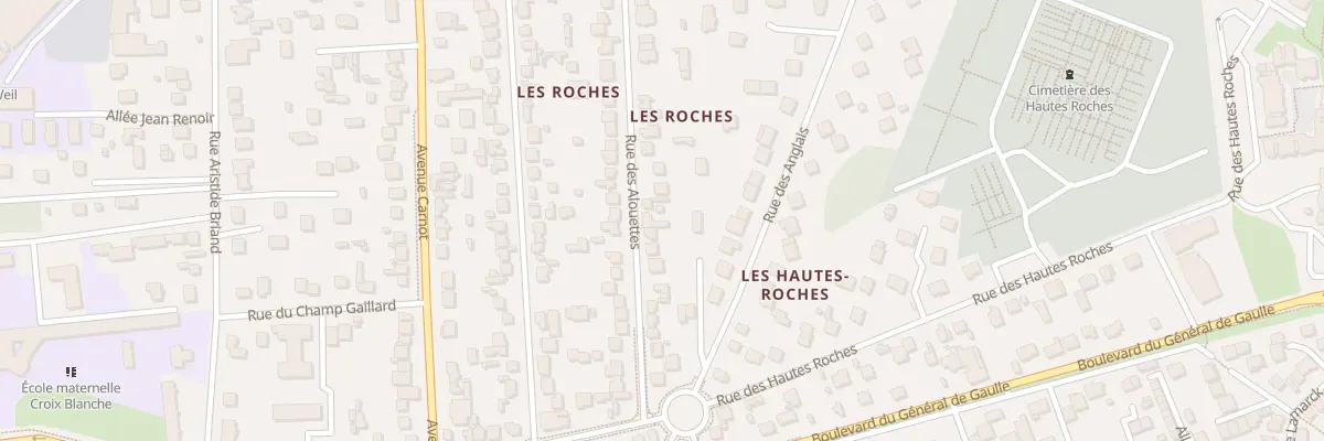 Plan du 24 Rue des Alouettes à Conflans-Sainte-Honorine