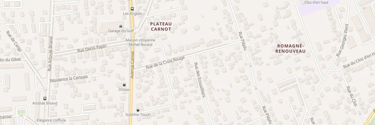 Plan du 57 Rue des Ecouvilliers à Conflans-Sainte-Honorine