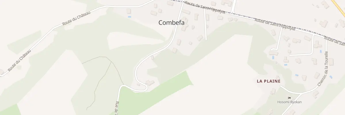 Plan du 10 Rue de la Mairie à Combefa