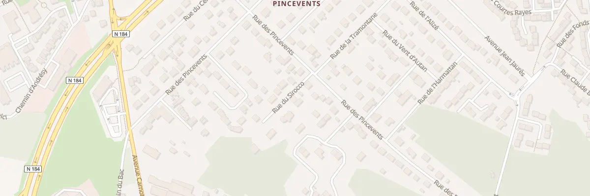 Plan du 54 Rue des Pincevents à Éragny-sur-Oise