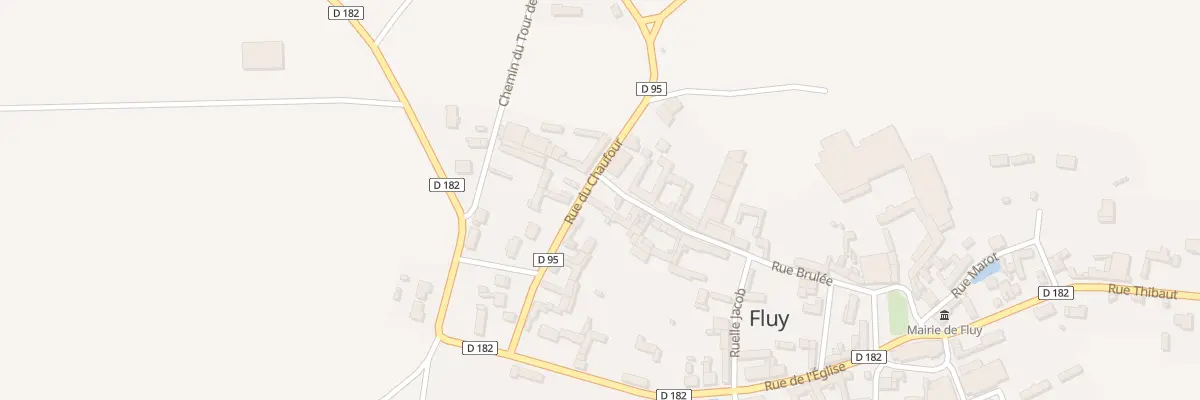 Plan du 18 Rue Brûlée à Fluy