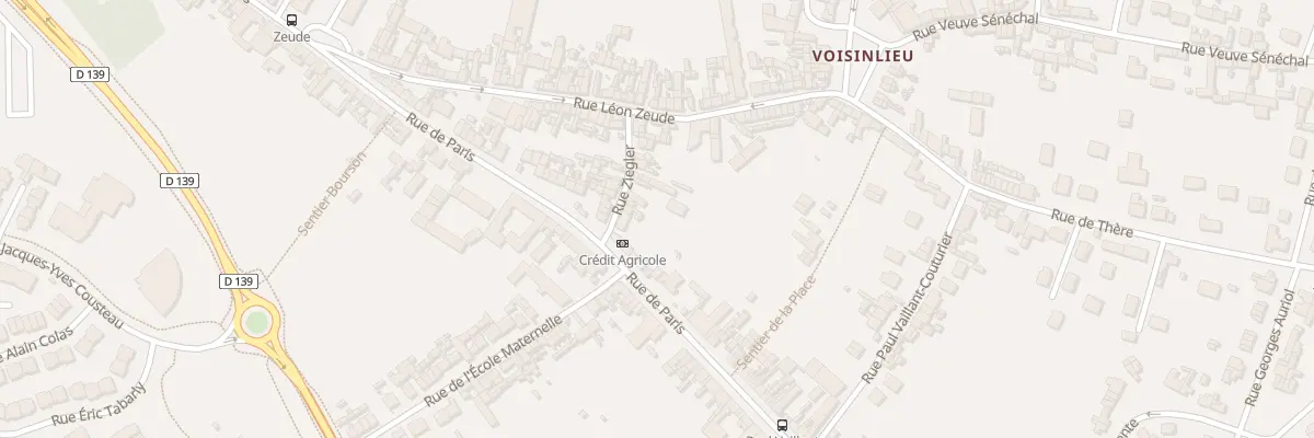 Plan du 11 Rue Ziegler à Beauvais