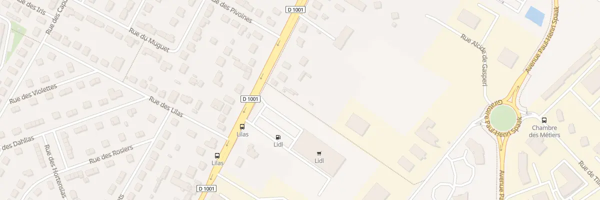 Plan du 202 Rue Marcel Dassault à Beauvais