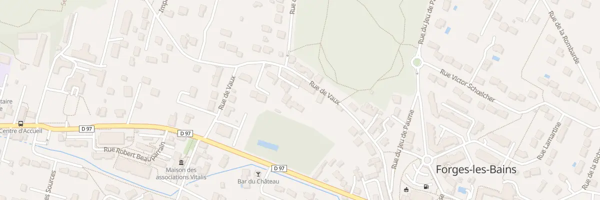 Plan du 21T Rue de Vaux à Forges-les-Bains