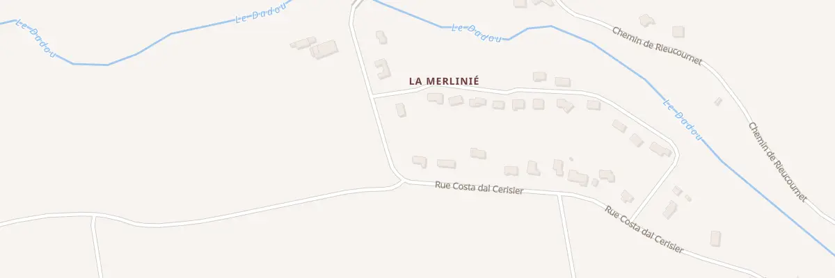 Plan du 26 Rue Costa Dal Cerisier à Montdragon