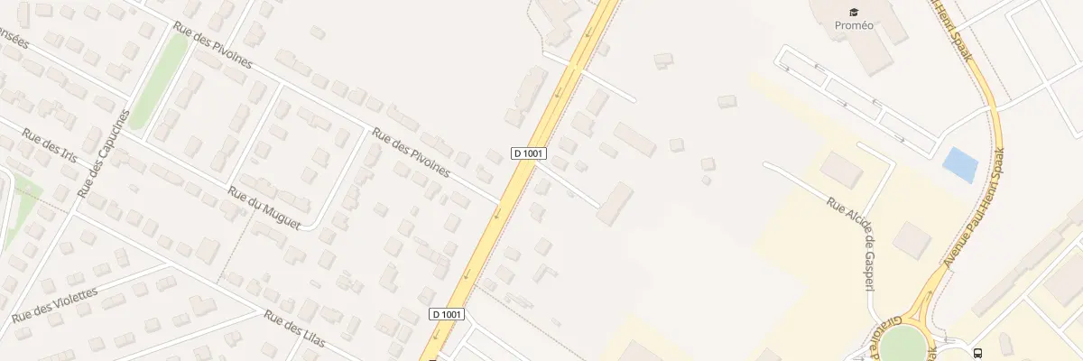 Plan du 216 Rue Marcel Dassault à Beauvais
