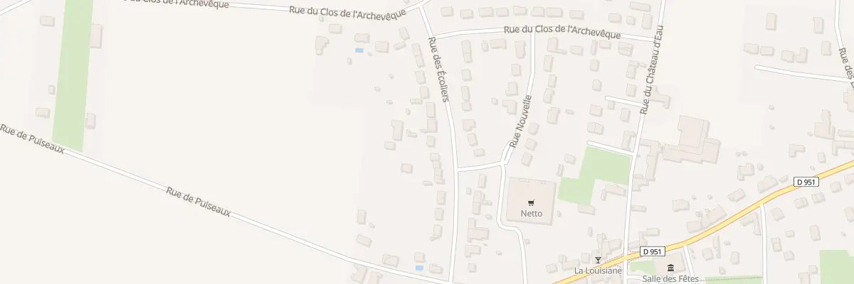 Plan du 19 Rue des Ecoliers à Darvoy