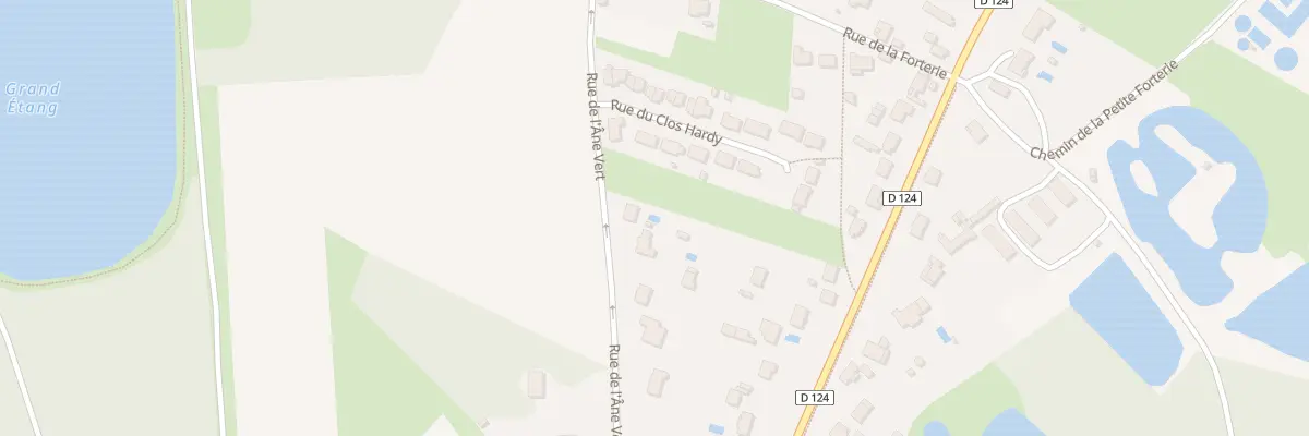Plan du 1207 Rue de l’Ane Vert à Traînou