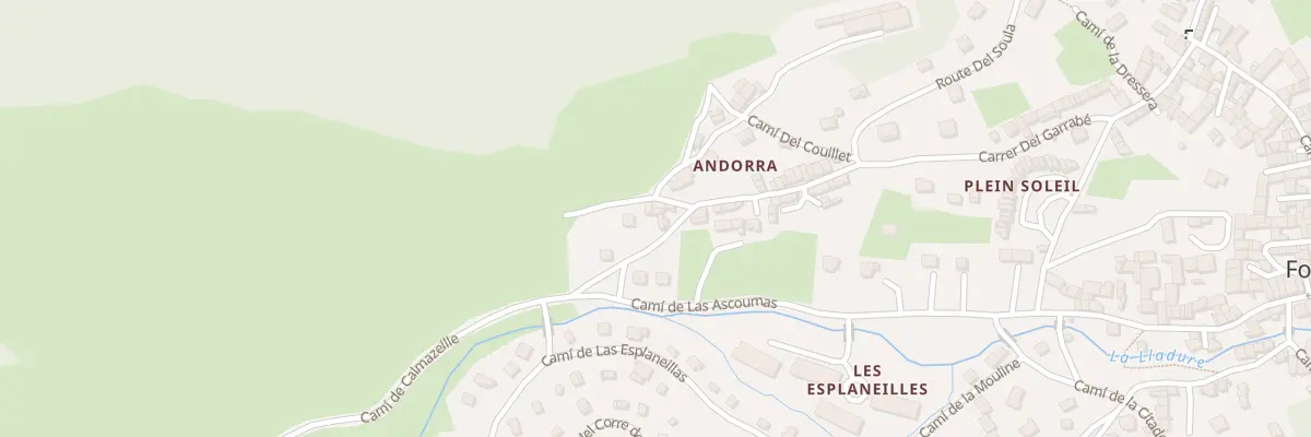 Plan du 22 Cae d’Andorre à Formiguères