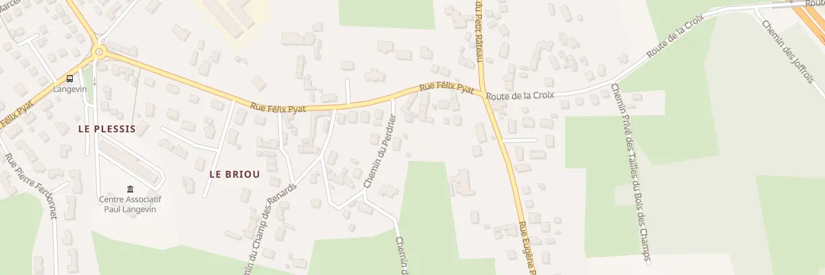 Plan du 172 Rue Félix Pyat à Vierzon