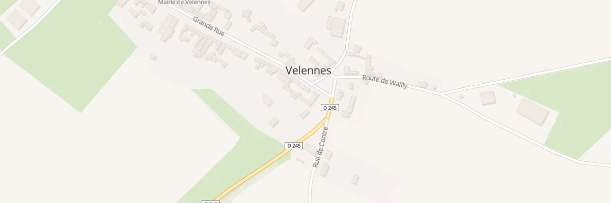 Plan du 2 Gr Grande Rue à Velennes