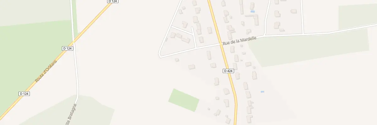 Plan du 330 Rte de Donnery à Traînou