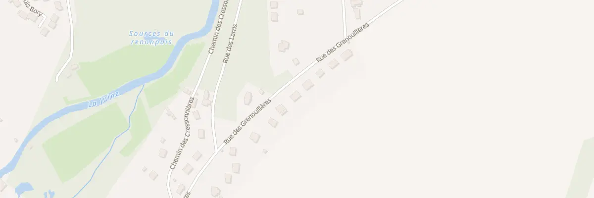 Plan du 474 Rue des Grenouillères au Mérévillois