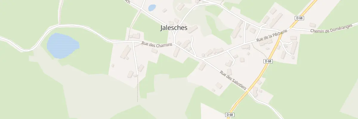 Plan du 5065 Le Bourg à Jalesches