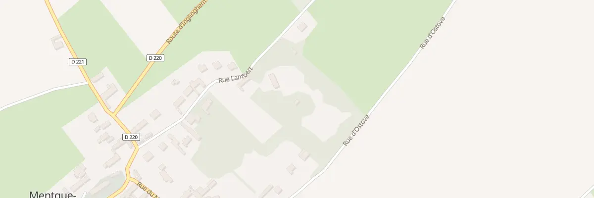 Plan du 210 Rue Lambert à Mentque-Nortbécourt