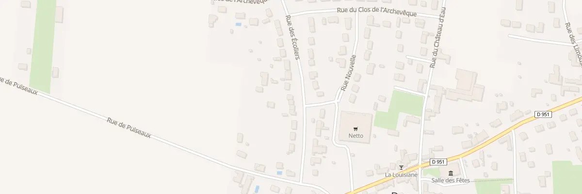 Plan du 15 Rue des Ecoliers à Darvoy