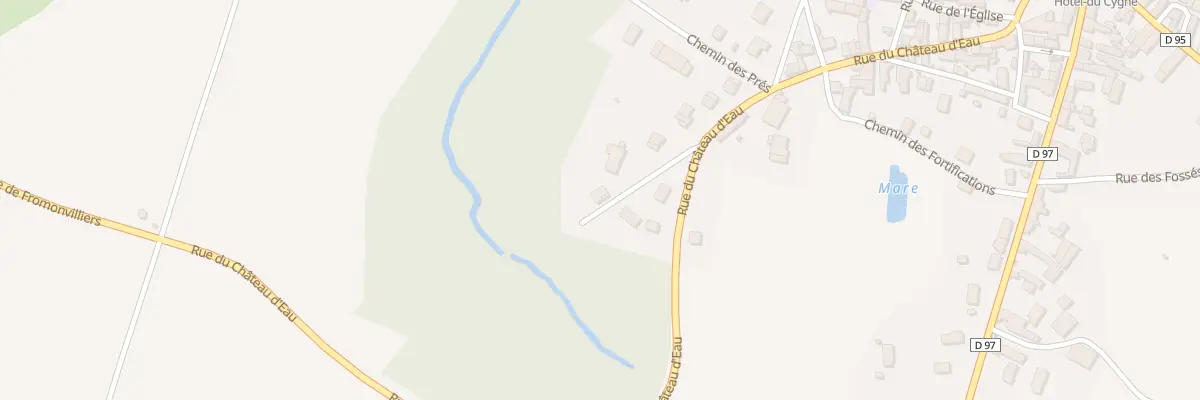 Plan du 6 Che Courtillerie à Autruy-sur-Juine