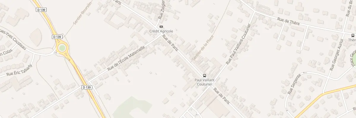 Plan du 138 Rue de Paris à Beauvais