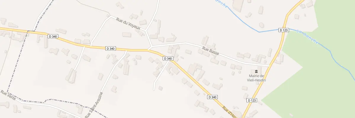 Plan du 17 Rue d’Hesdin à Vieil-Hesdin
