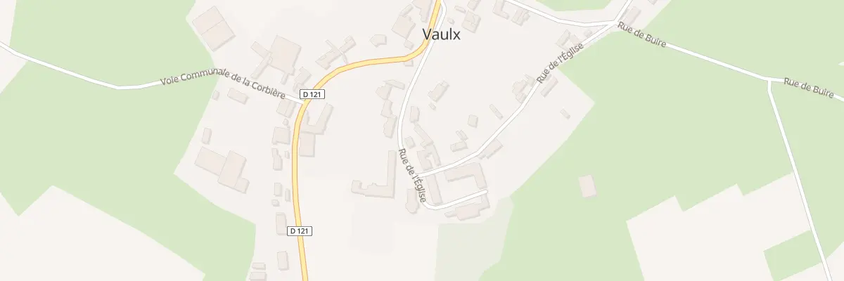 Plan du 7 Rue de l’Eglise à Vaulx