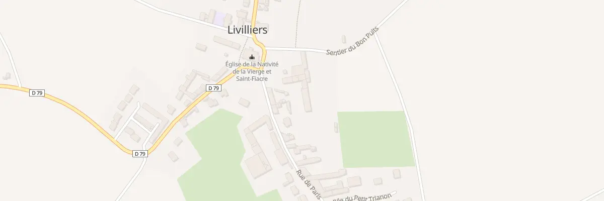 Plan du 4 Av Saint Fiacre à Livilliers