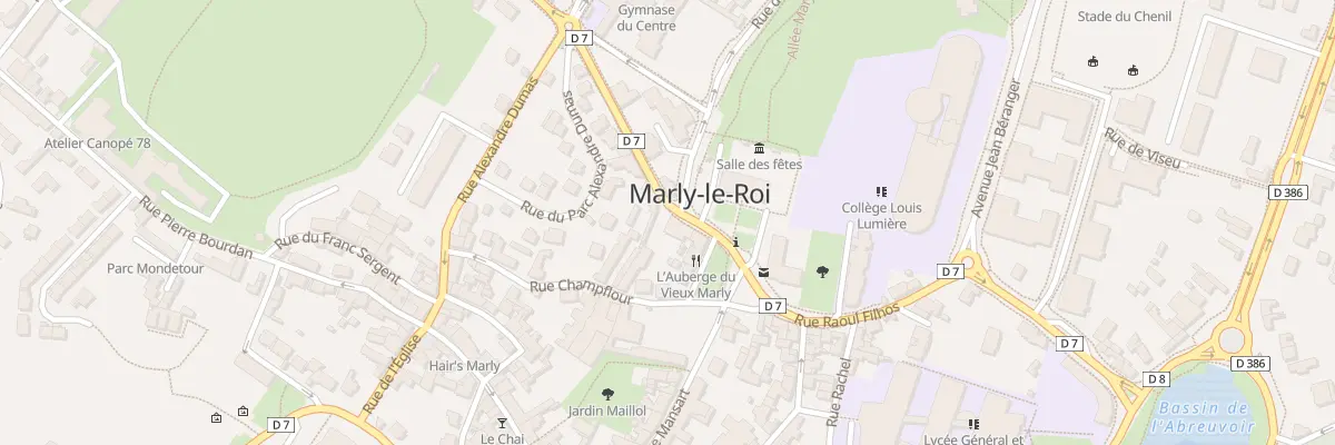 Plan du 3 Rue Willy Blumenthal à Marly-le-Roi