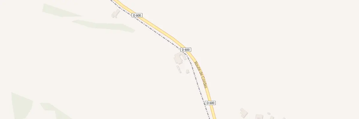 Plan du 565 Rte de Cordes à Sainte-Croix