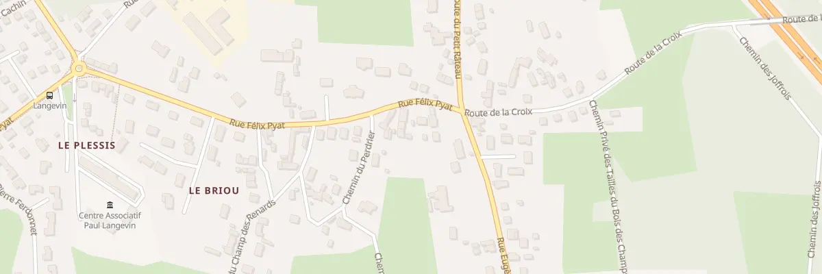 Plan du 174 Rue Félix Pyat à Vierzon
