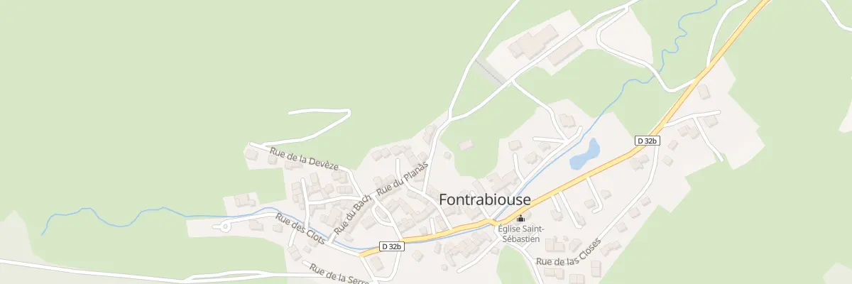 Plan du 7 Rue des Ibous à Fontrabiouse
