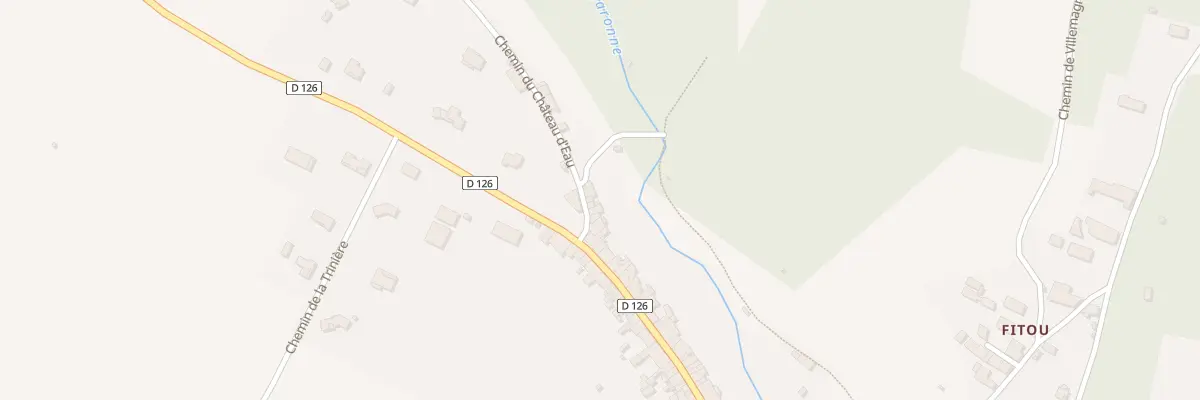 Plan du 2A Le Village à Villespy
