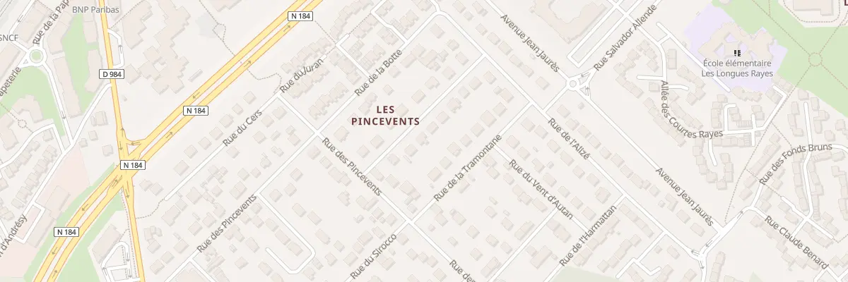 Plan du 6 Rue de l’Aquilon à Éragny-sur-Oise