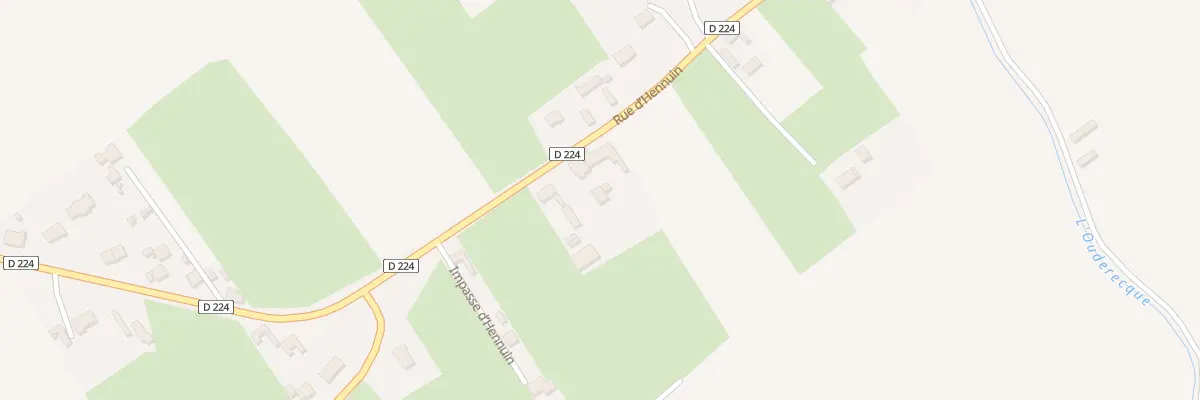 Plan du 1004 Rue d’Hennuin à Audruicq