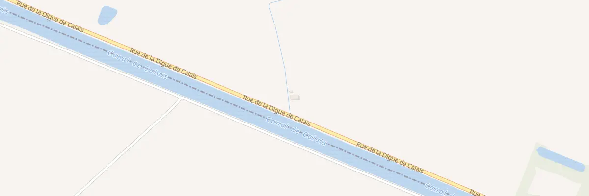 Plan du 2125 Rue de la Digue de Calais à Vieille-Église